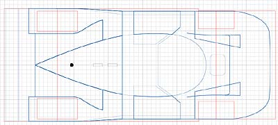 top outline